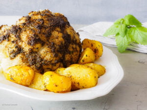 Blumenkohl ganz Backofen