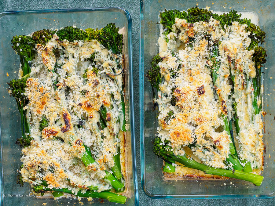 Brokkoli Panko gratiniert