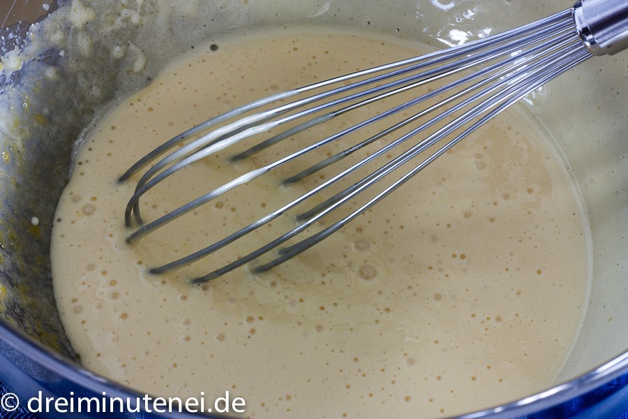 Eiercreme Eier cremig rühren Schritt 3 Eiercreme Eier cremig rühren Schritt 3