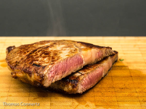 Entrecote gebraten