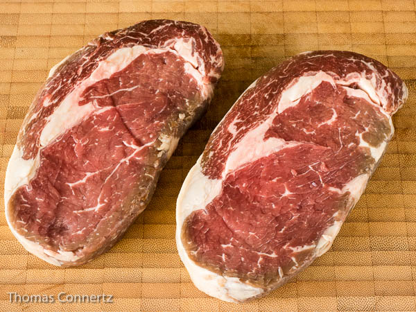 Entrecote roh