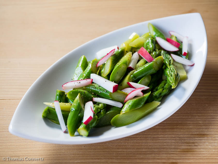 Grüner Spargel-Salat