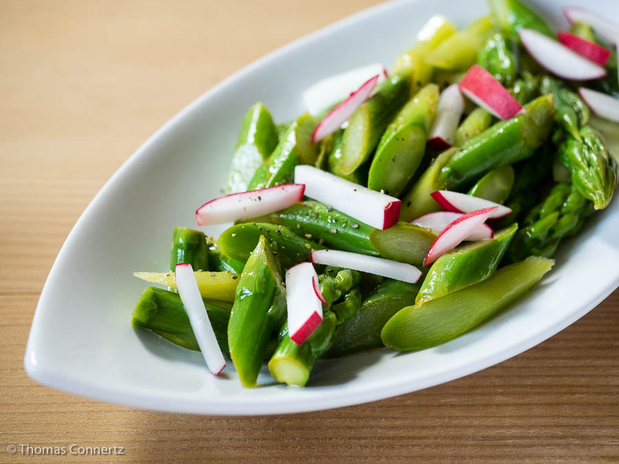 Grüner Spargel-Salat
