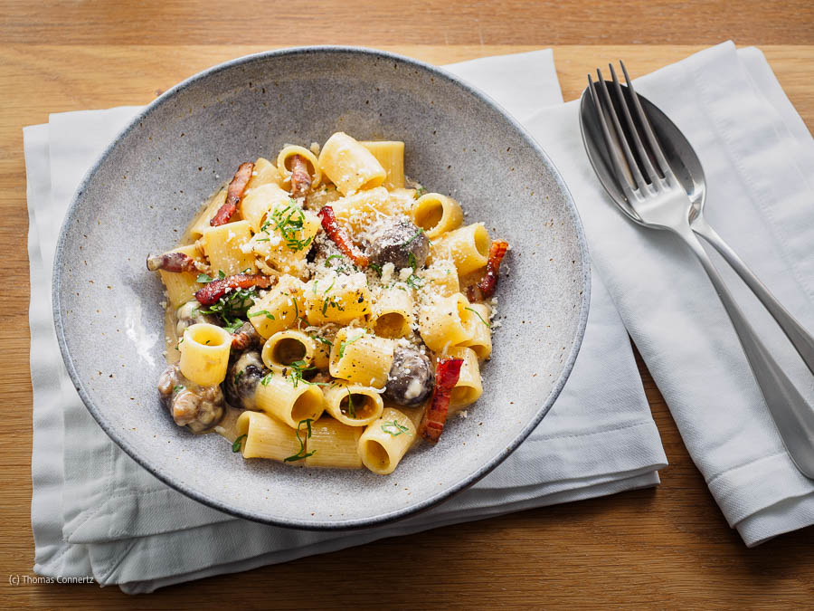 Pasta Maronen Speck