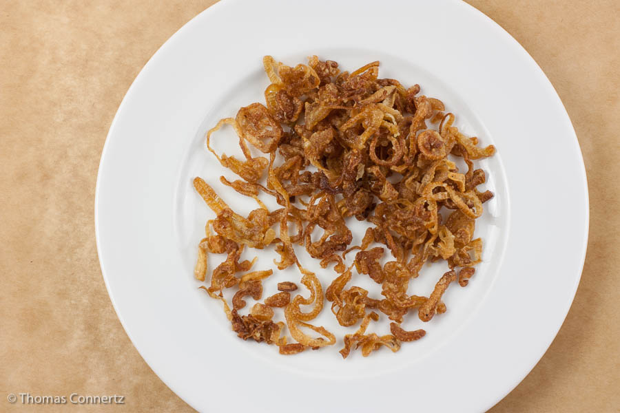Indischer Gemüsereis Mit Röstzwiebeln Rezept