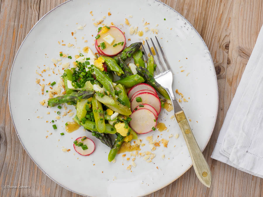 Spargel Radieschen Salat